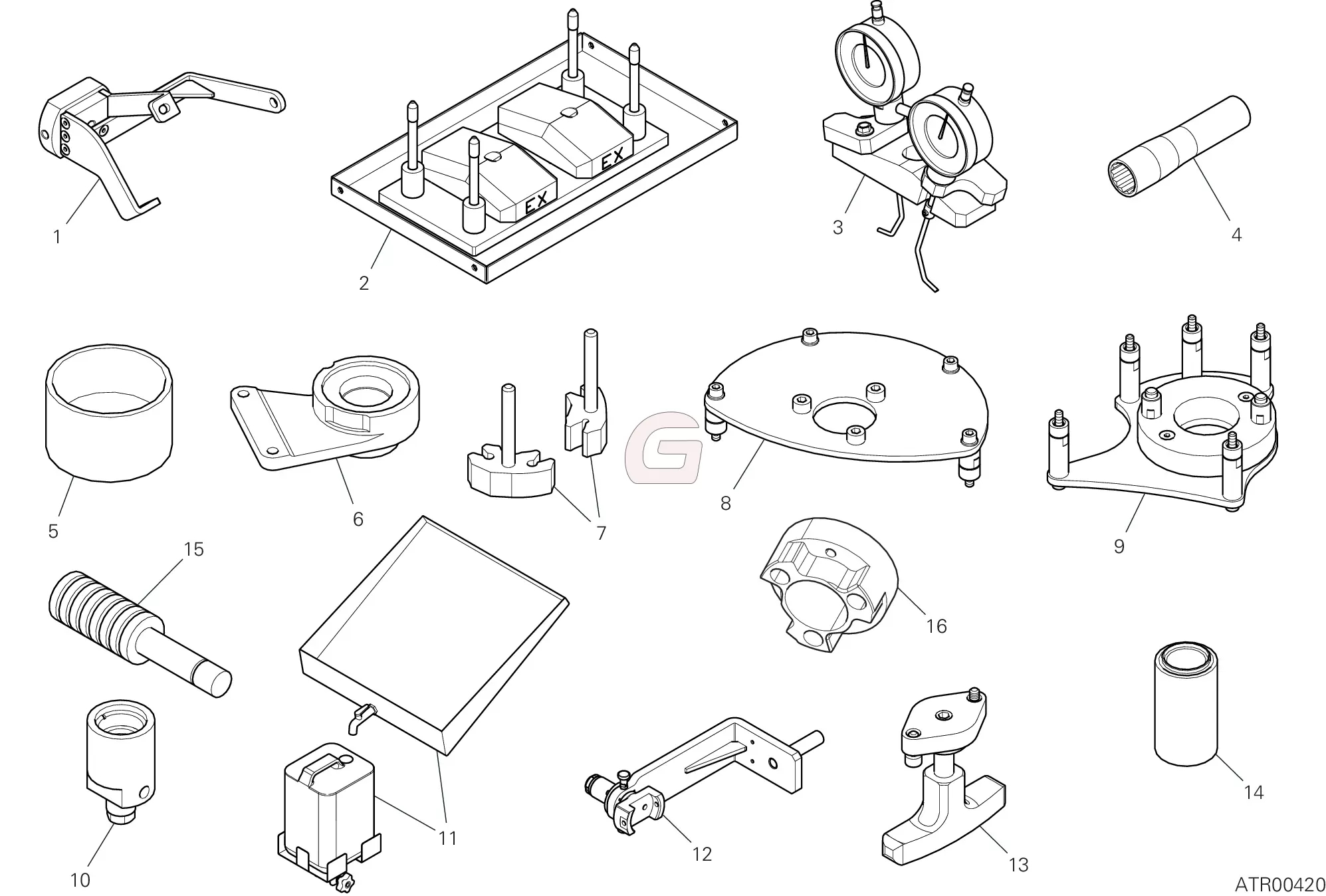 Werkplaats Gereedschap (motor)
