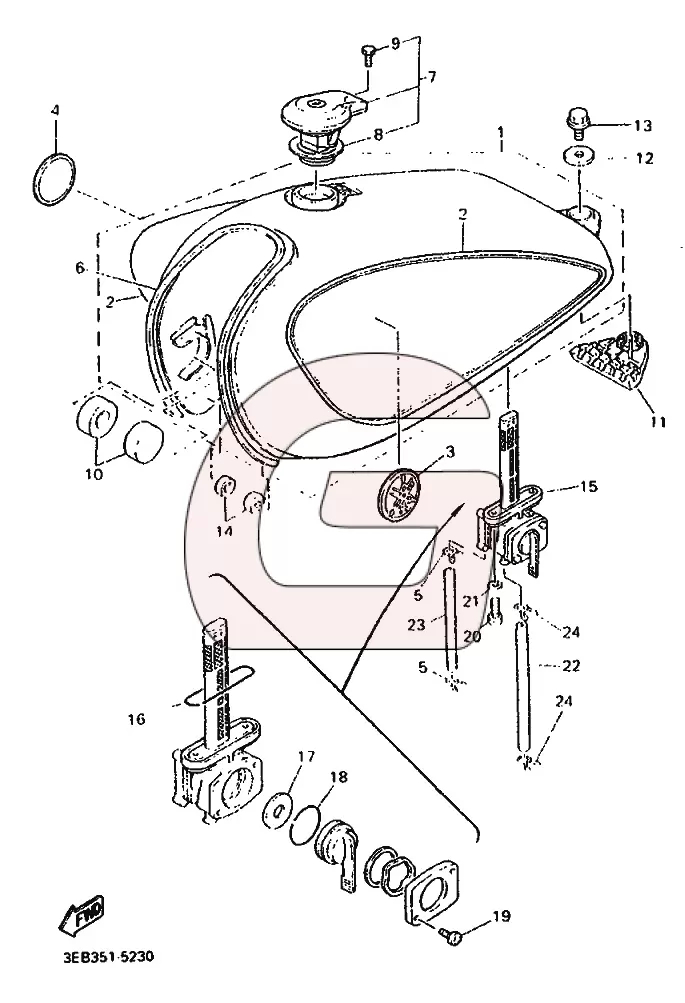 Parts catalog for Yamaha SR 500 – GHMparts GHMparts