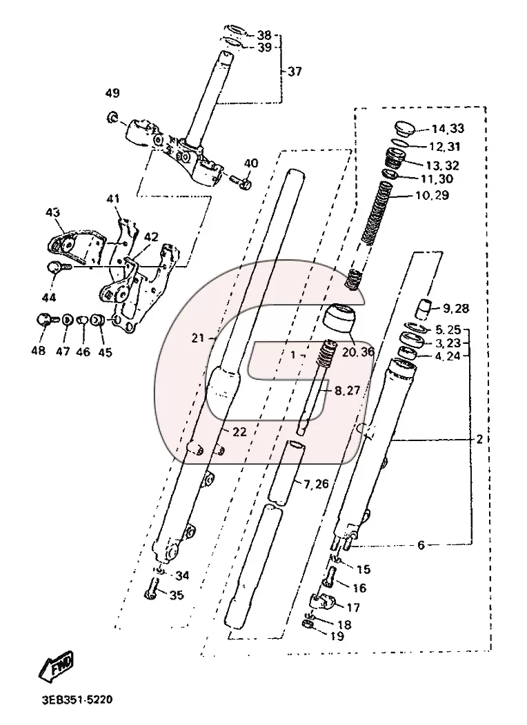 Parts catalog for Yamaha SR 500 – GHMparts GHMparts