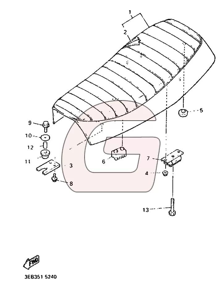 Parts catalog for Yamaha SR 500 – GHMparts GHMparts