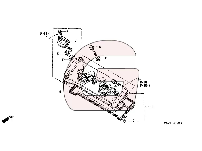Parts catalog for Honda CBR 900 RR Fireblade – GHMparts GHMparts