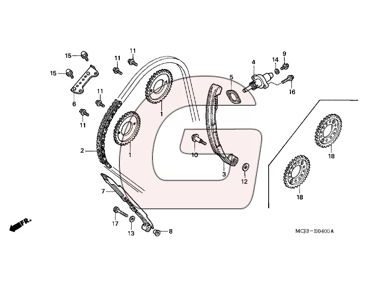 Parts catalog for Honda CBR 900 RR Fireblade – GHMparts GHMparts