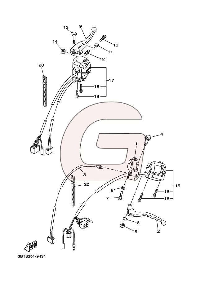 Motordichtungsset Für Yamaha XV535 Virago, XVS400 DragStar, V-Star 650 – Kupplungsdeckeldichtung, Papier, Ersatz Für 4VR-15461-00-00