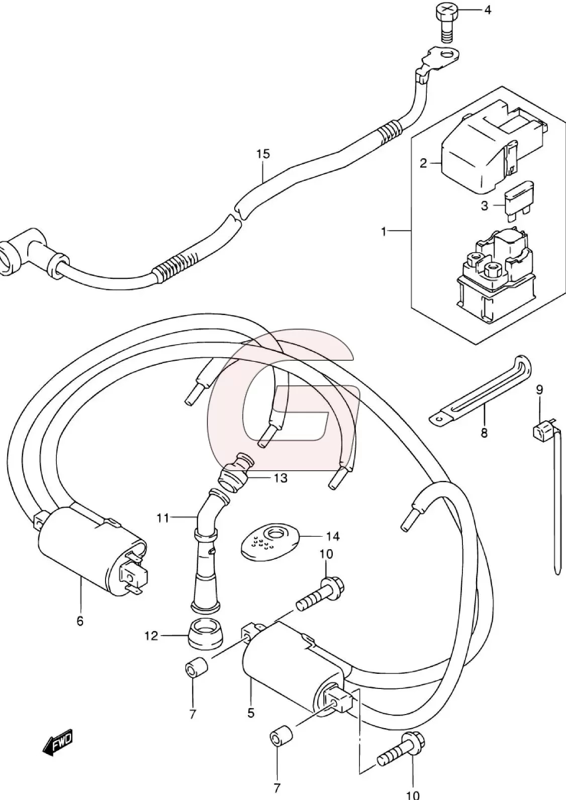 Motorfiets Carburateur Reparatieset Voor Suzuki GSX750F Katana 1998-2006 - Membranen En Vlotter