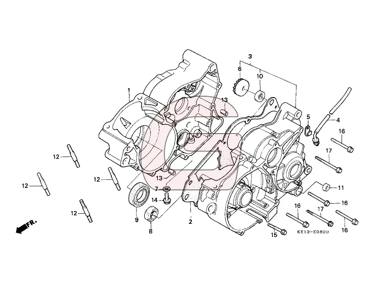 Parts catalog for Honda MTX 200R – GHMparts GHMparts