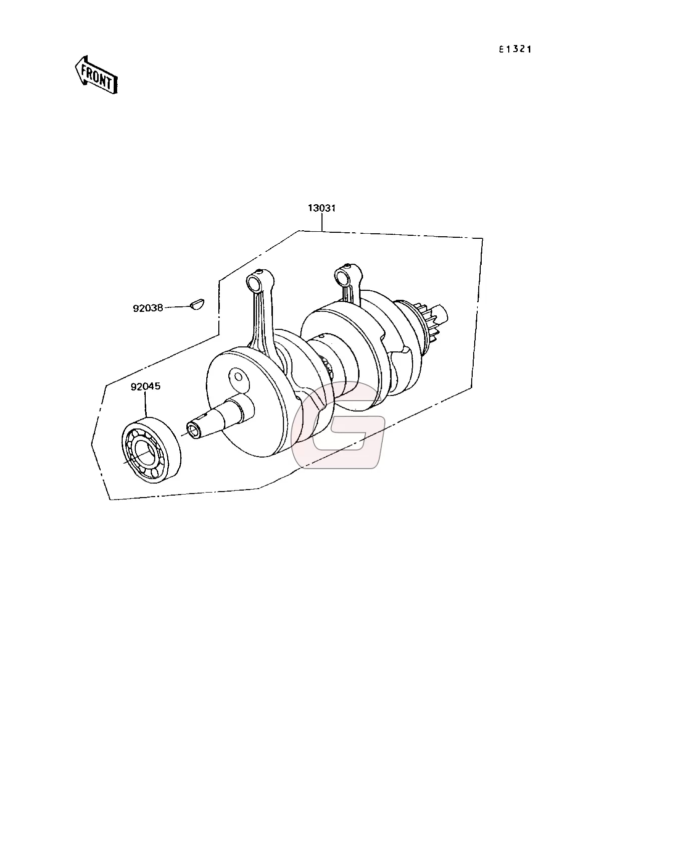 NGK DPR9EA9 Spark Plug fits Kawasaki GPZ 305 B Belt Drive 1987