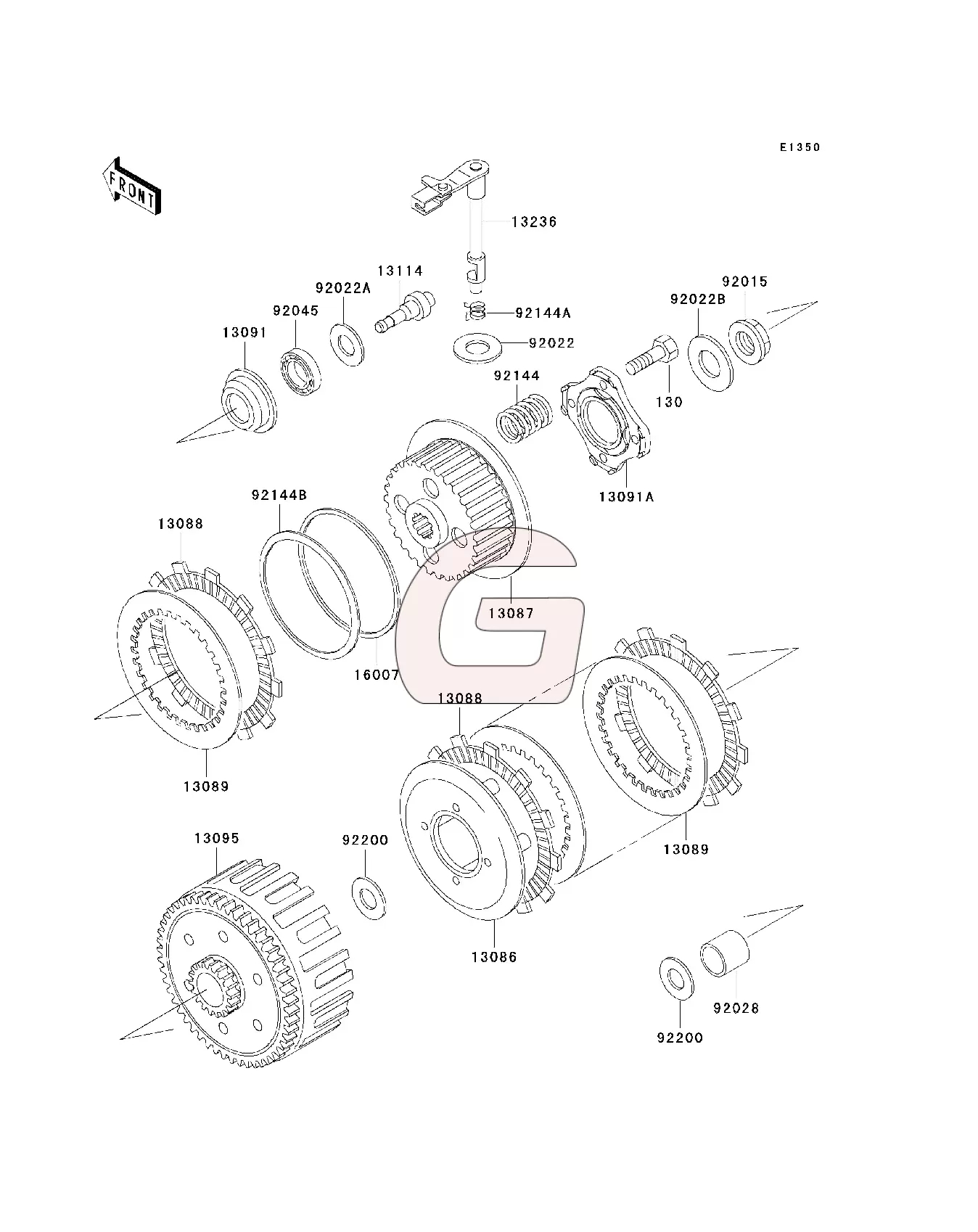 Parts catalog for Kawasaki KDX 200 – GHMparts GHMparts