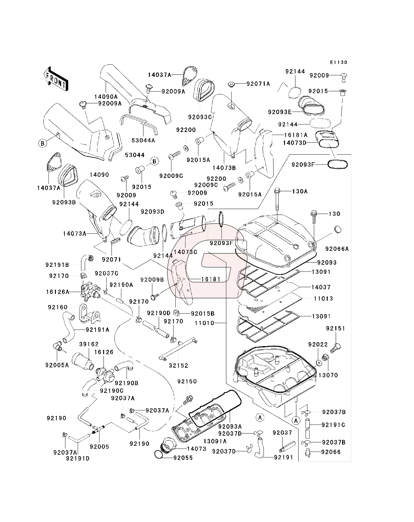 Parts catalog for Kawasaki Ninja ZX-7R – GHMparts GHMparts