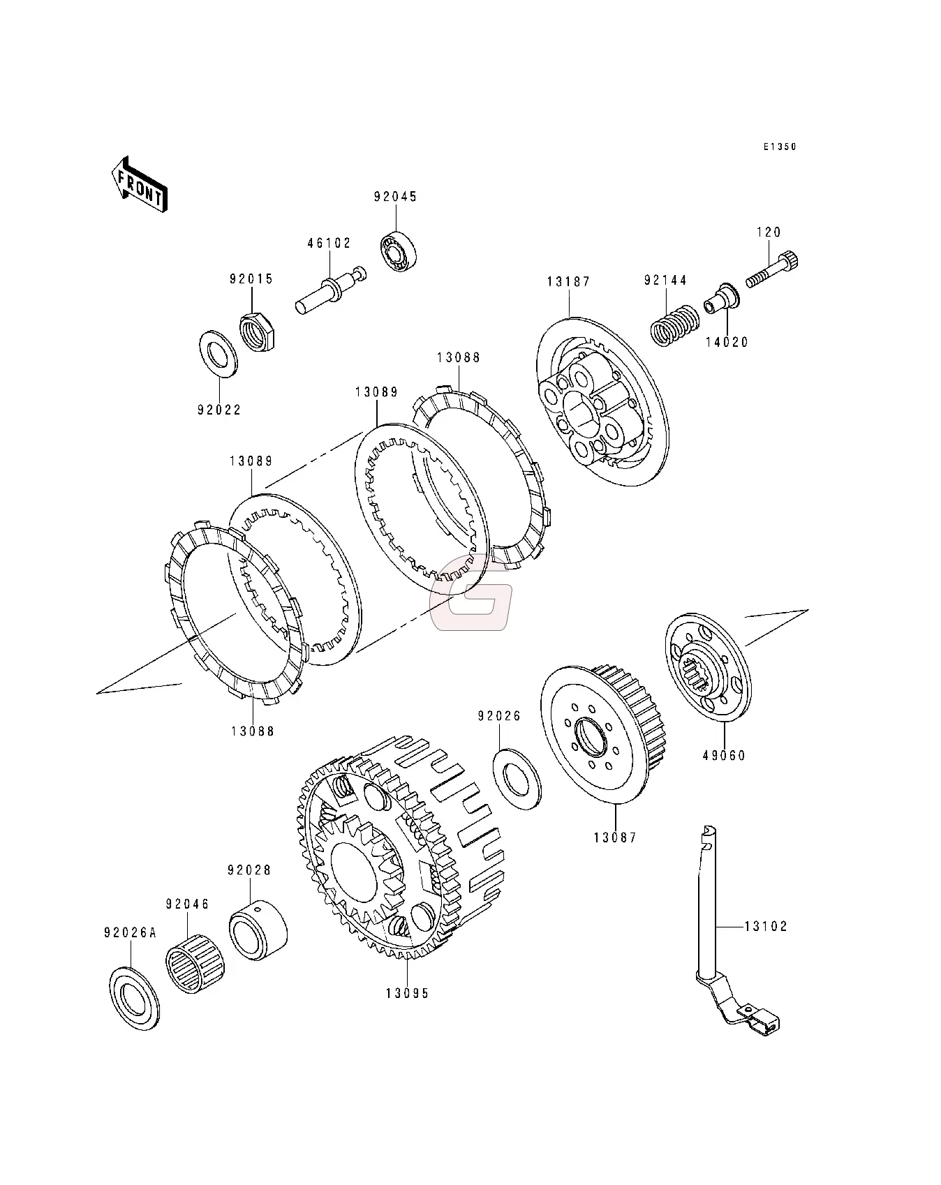 Parts catalog for Kawasaki ZXR 400 – GHMparts GHMparts