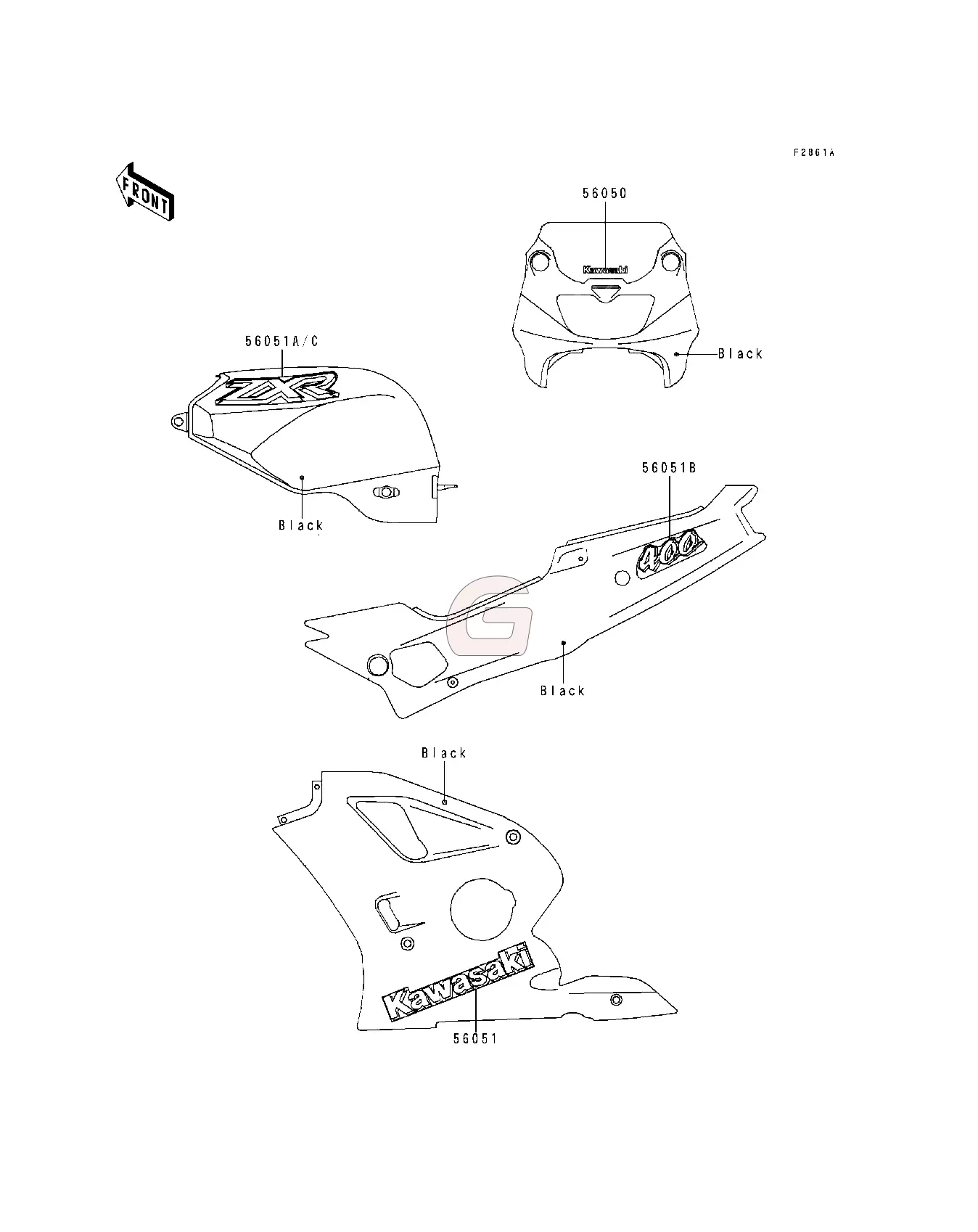 Parts catalog for Kawasaki ZXR 400 – GHMparts GHMparts