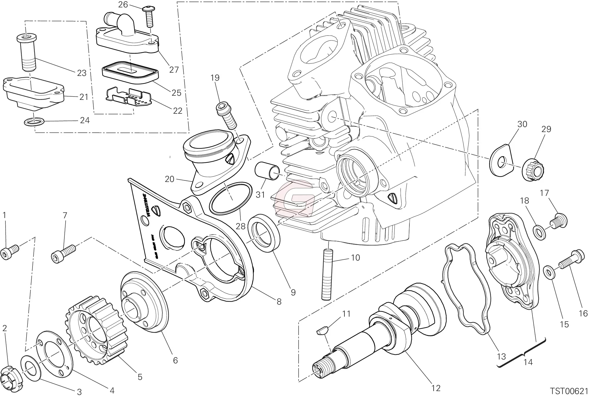 Horizontale Kop Timingsysteem