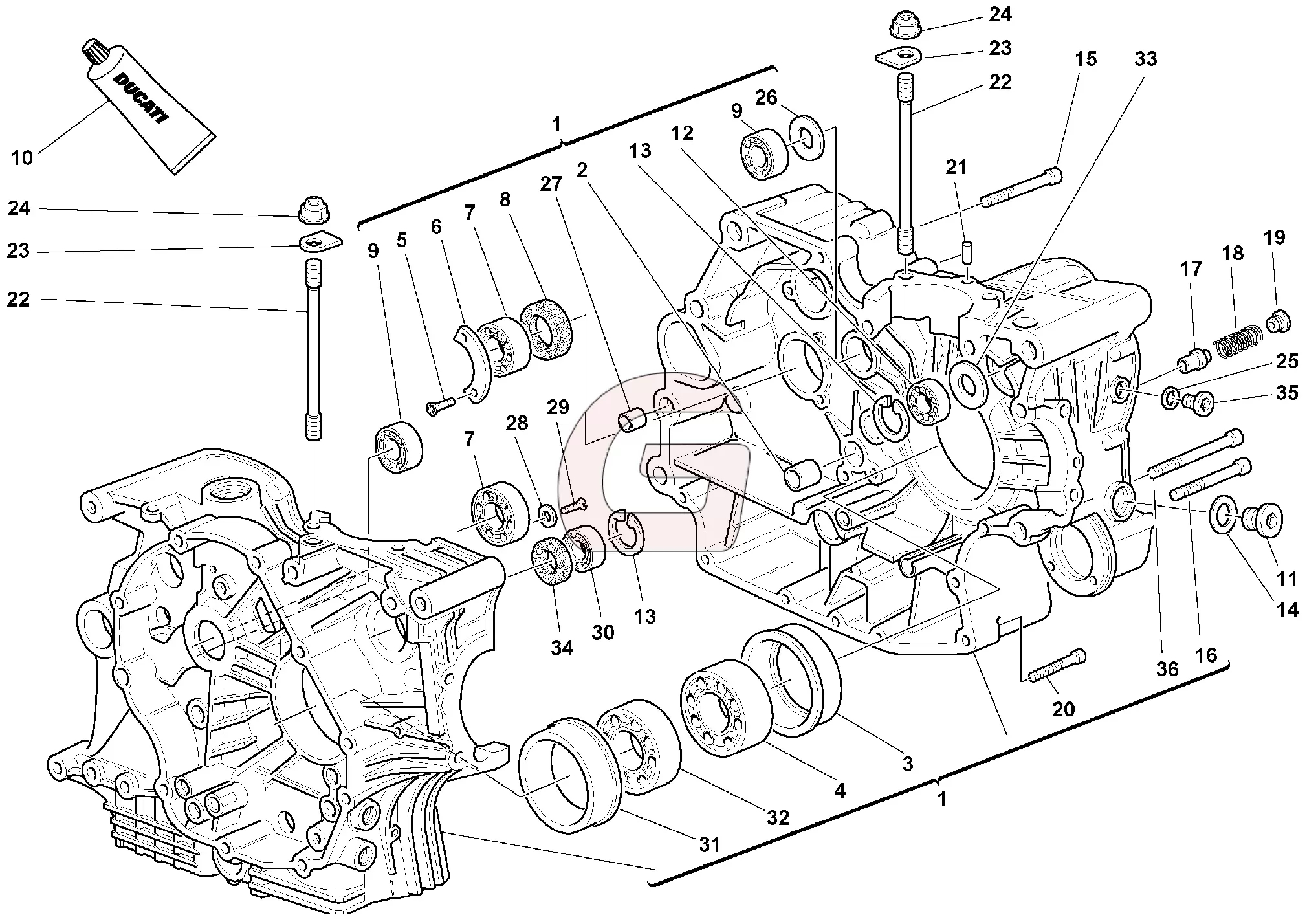 Onderdelencatalogus Ducati 748 SPS – Goedhart Motoren - Goedhart