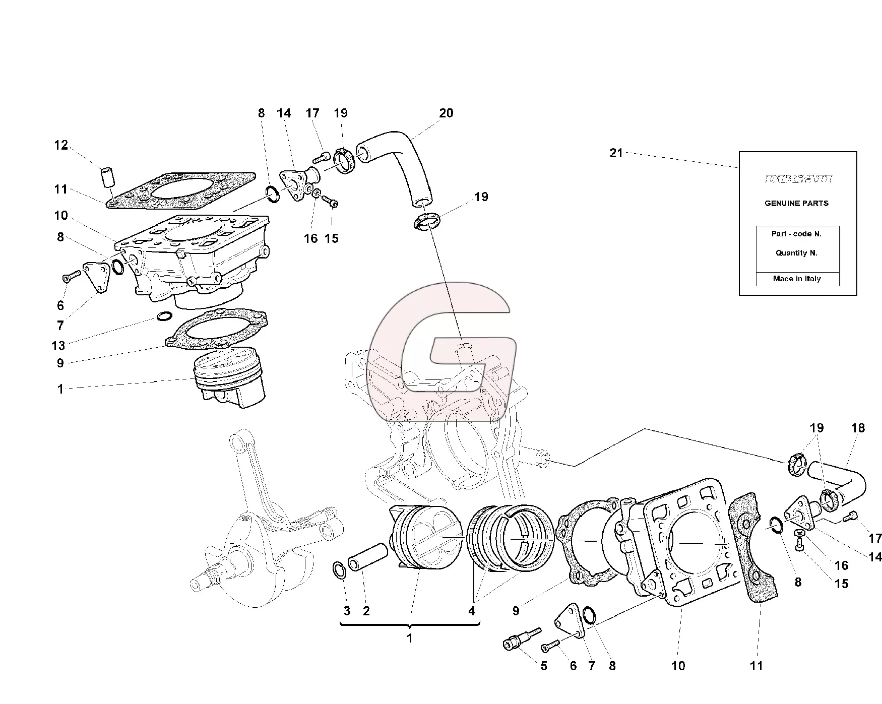 Onderdelencatalogus Ducati 748 SPS – Goedhart Motoren - Goedhart