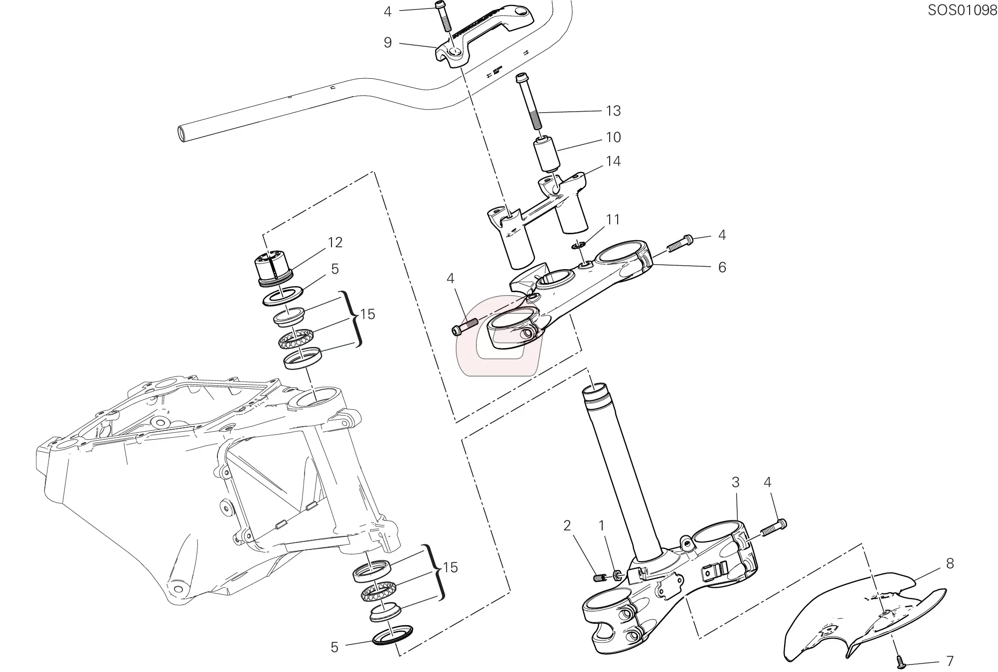 T-stuk Kroonplaat Lagers