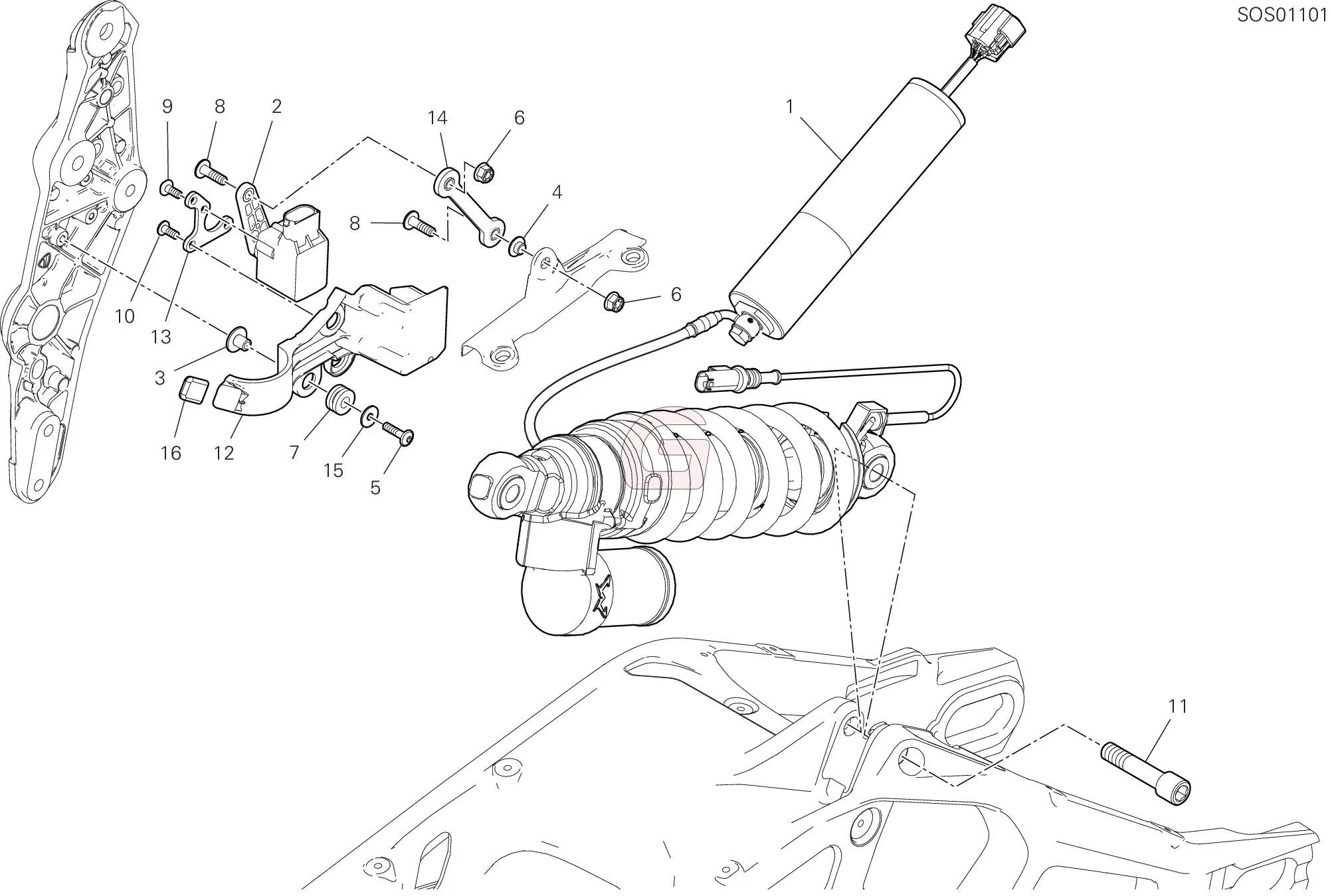 Achterschokbreker Achter