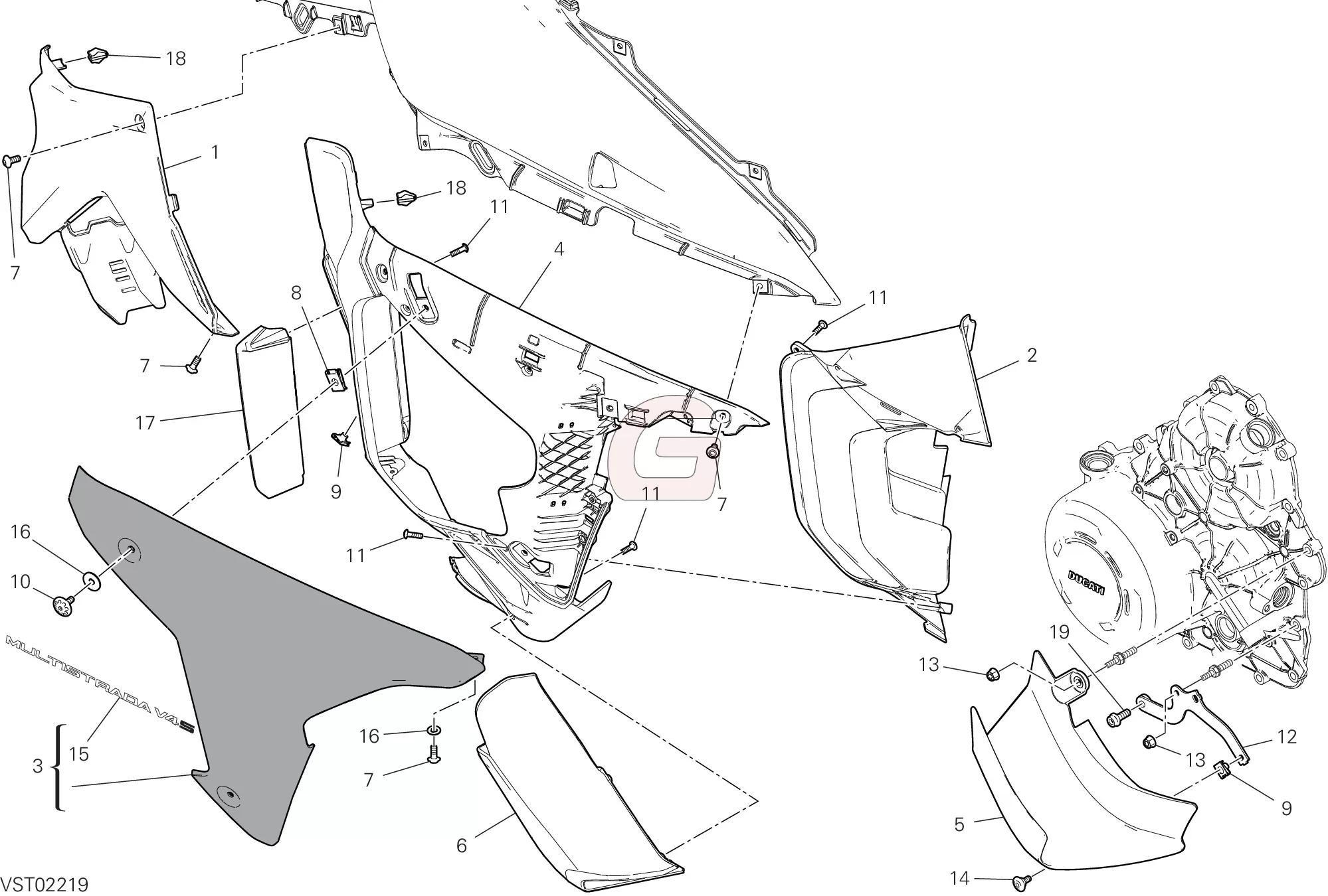 Deksel Frame Rechterzijde