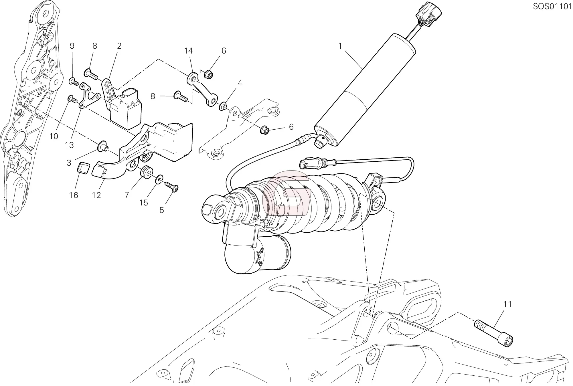 Achterschokbreker Achter