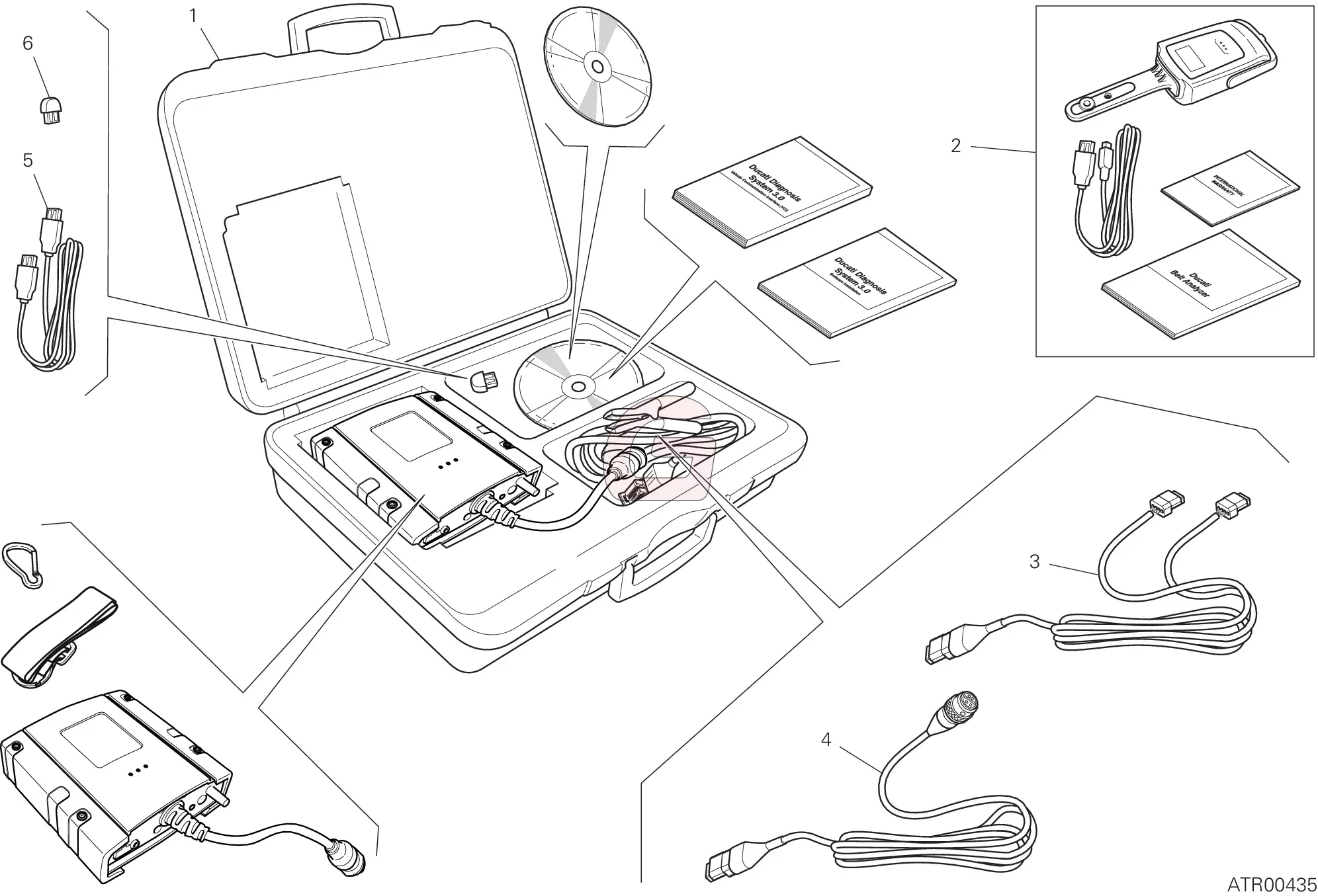 Ducati Diagnosis System