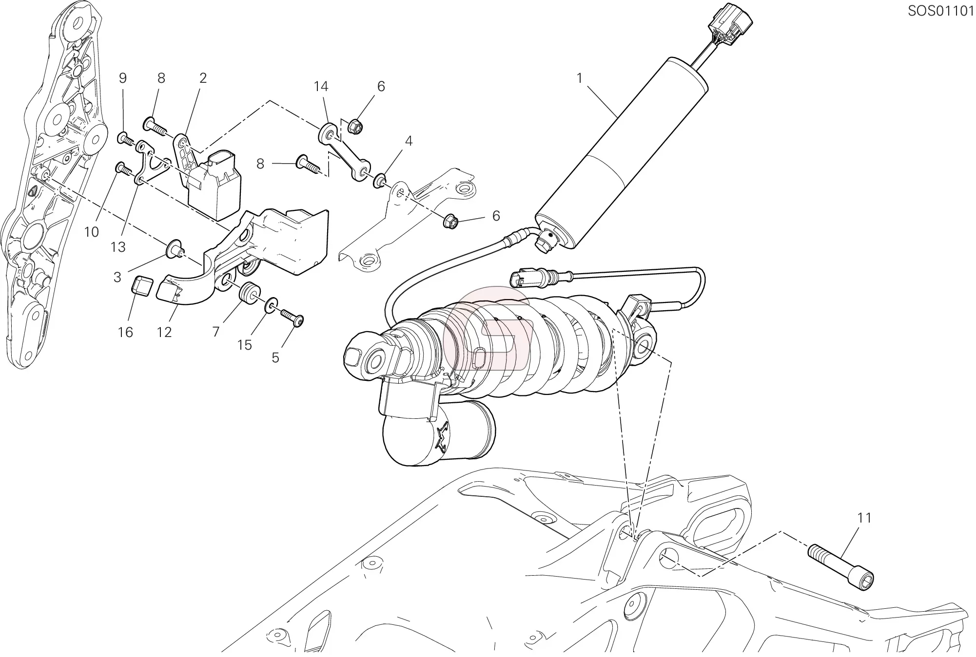 Achterschokbreker Achter