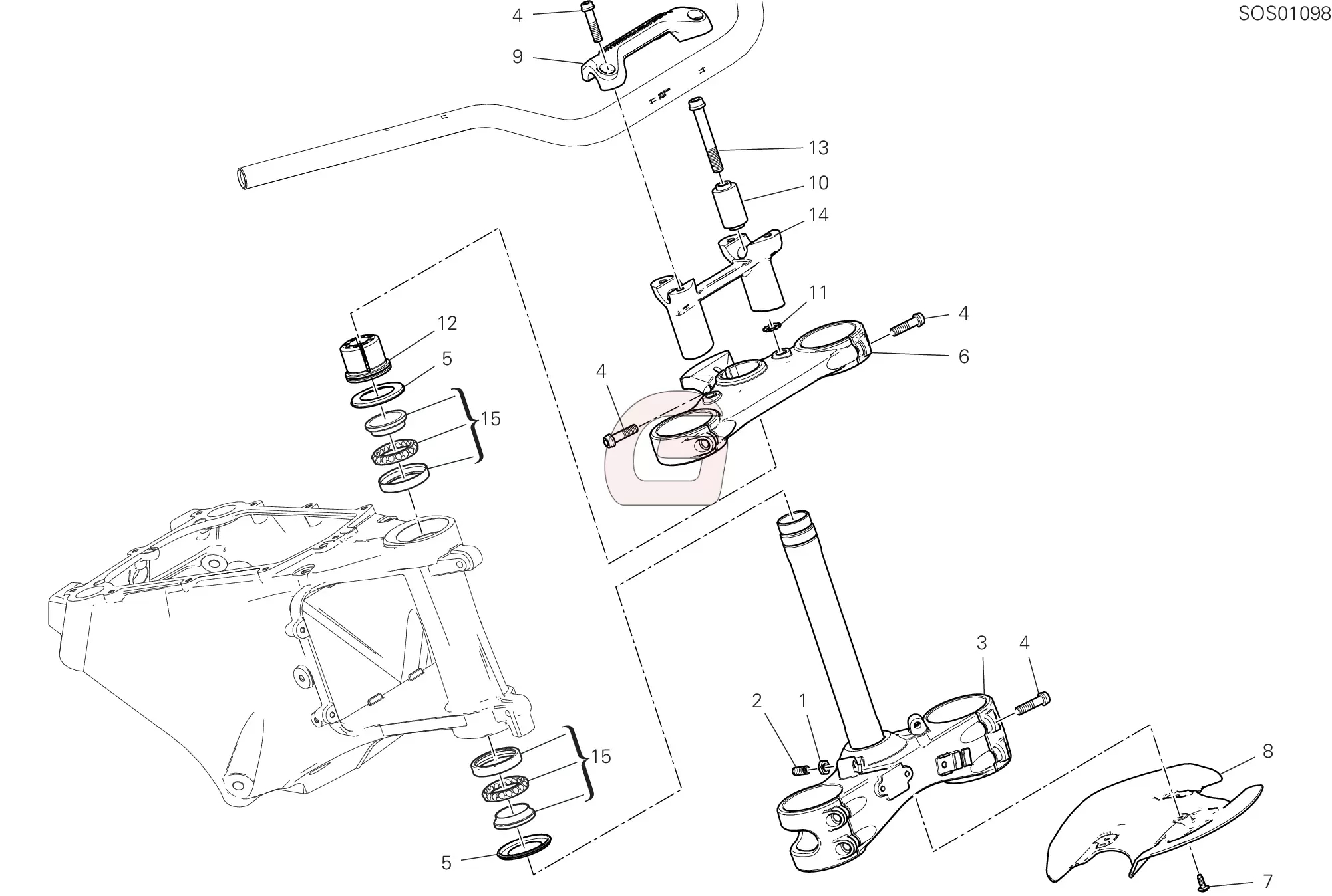 T-stuk Kroonplaat Lagers