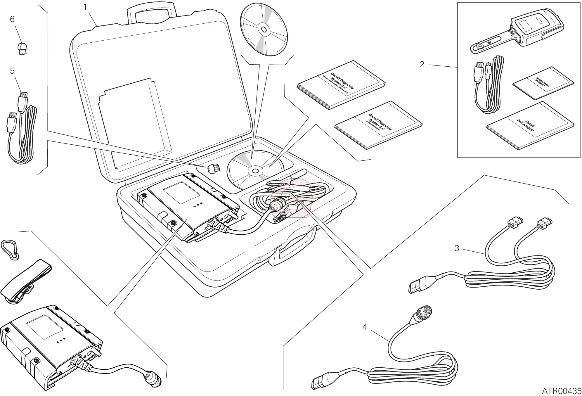 Ducati Diagnosis System