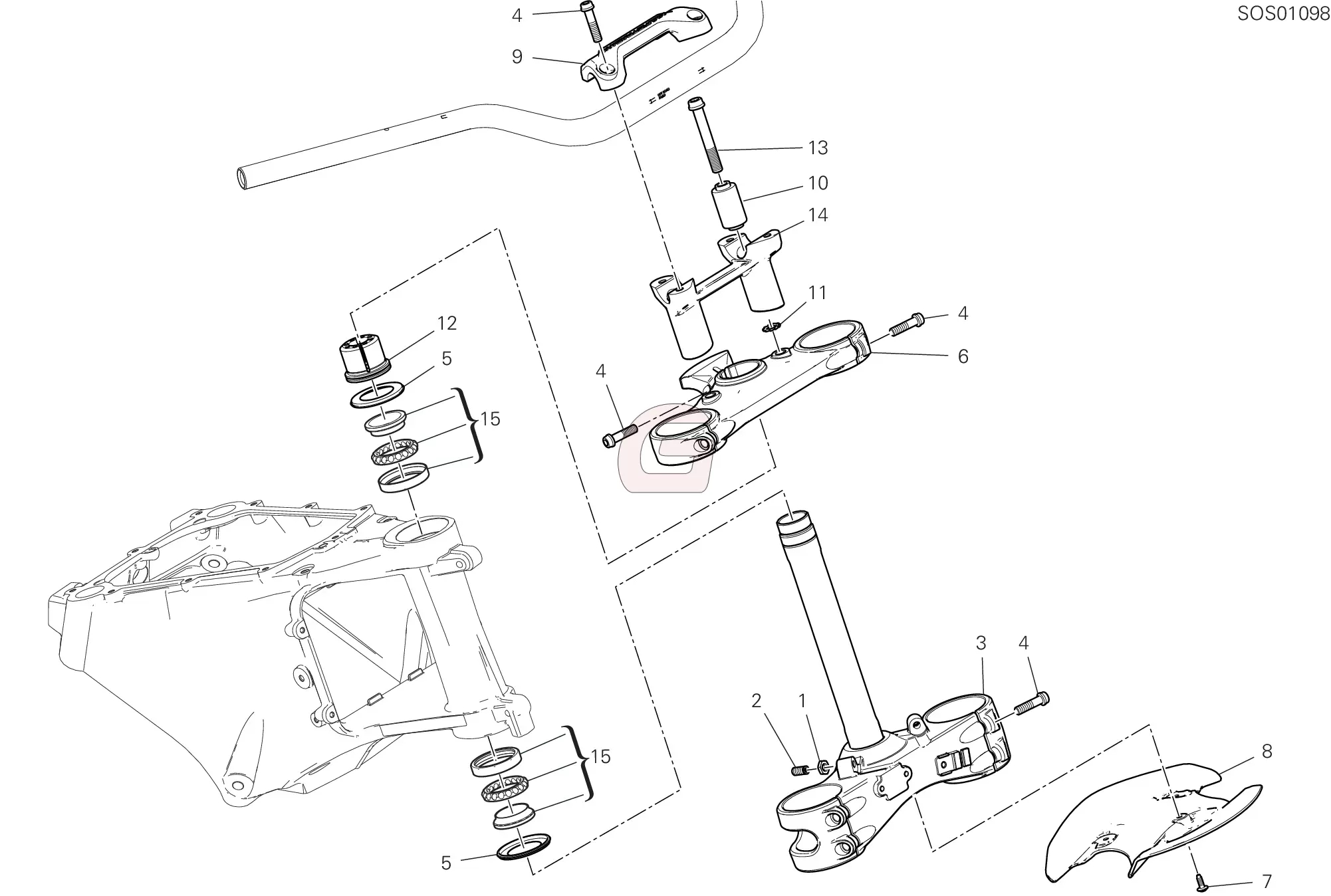 T-stuk Kroonplaat Lagers