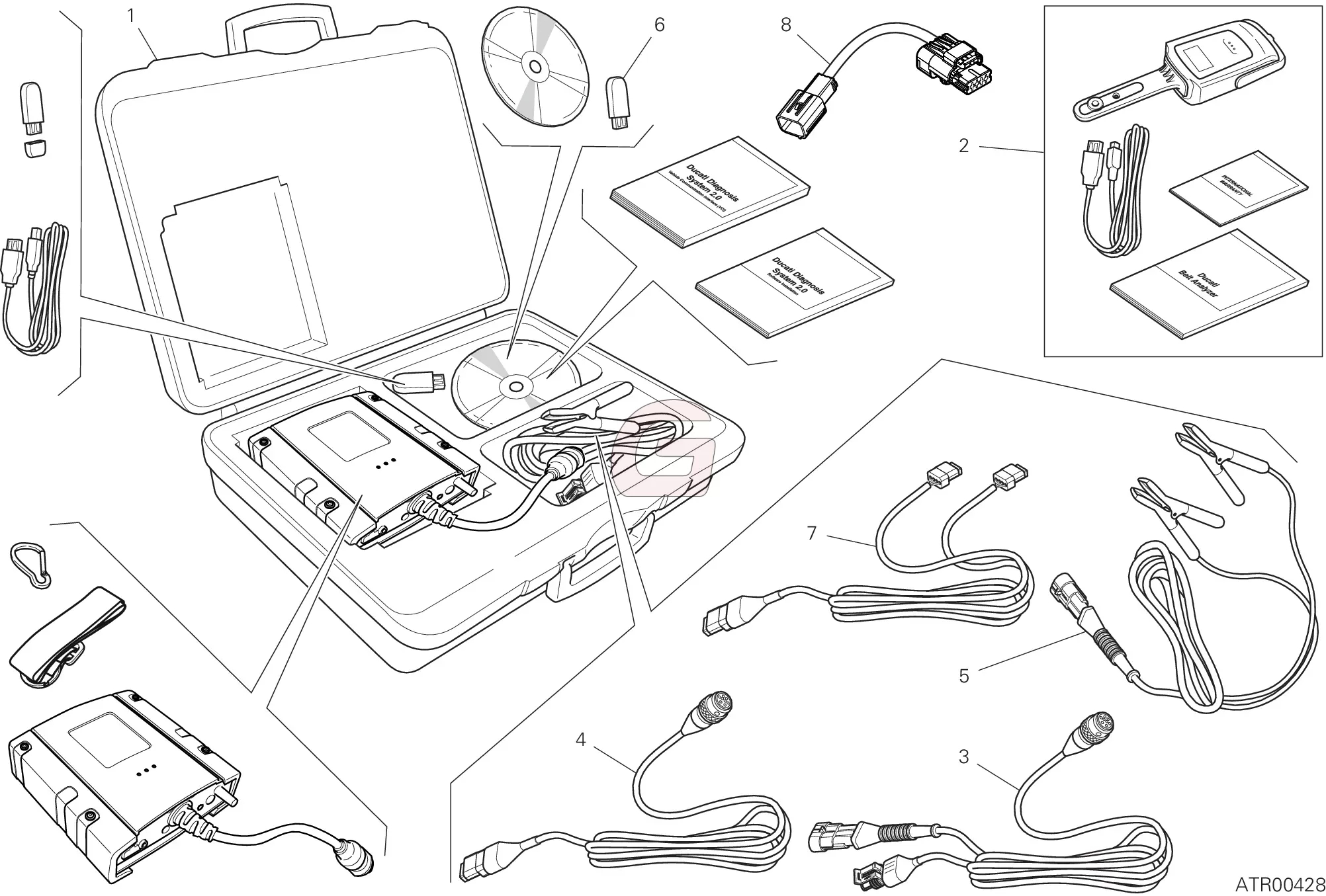 Ducati Diagnosis System