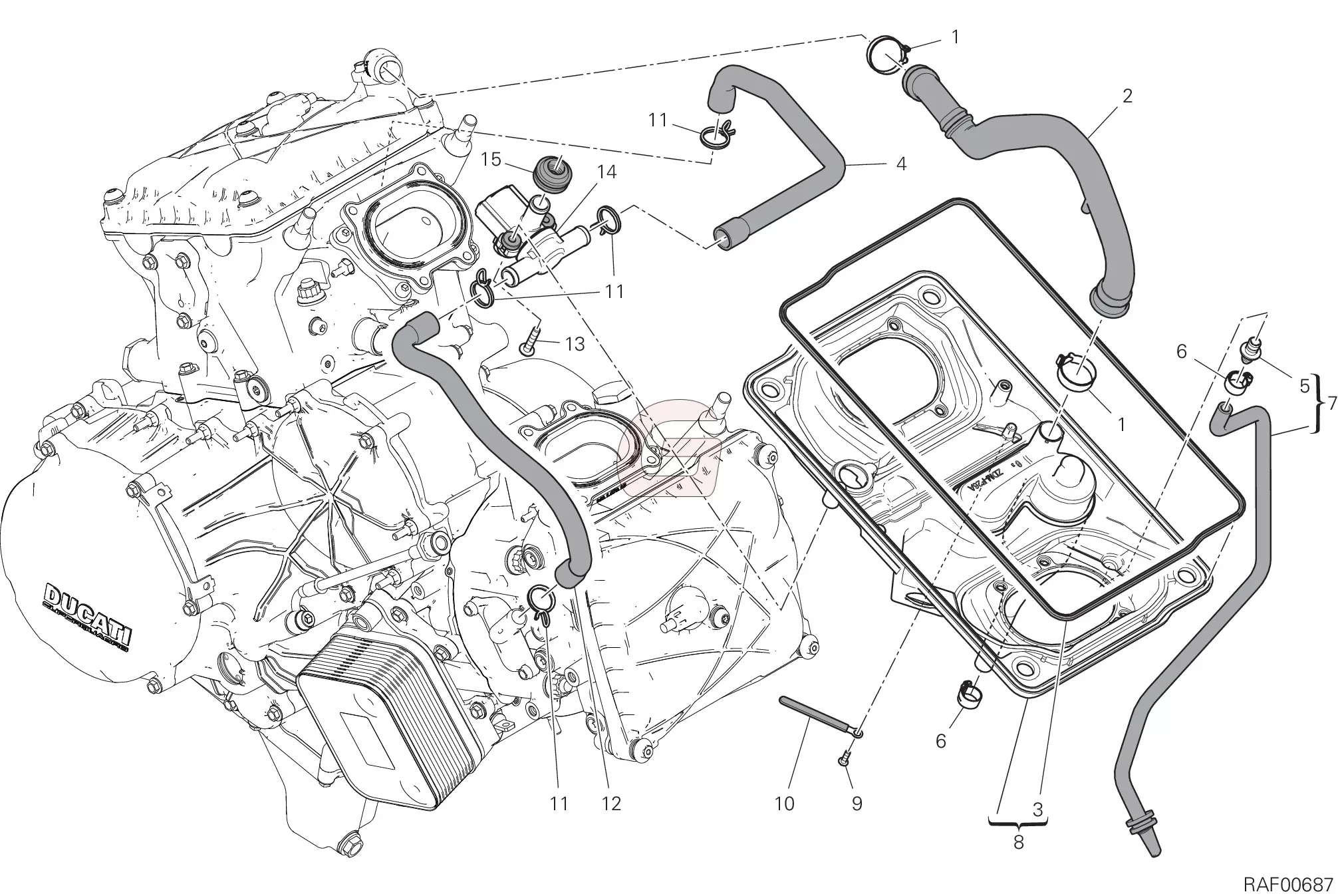 Luchtfilterkast Carter Ontluchting