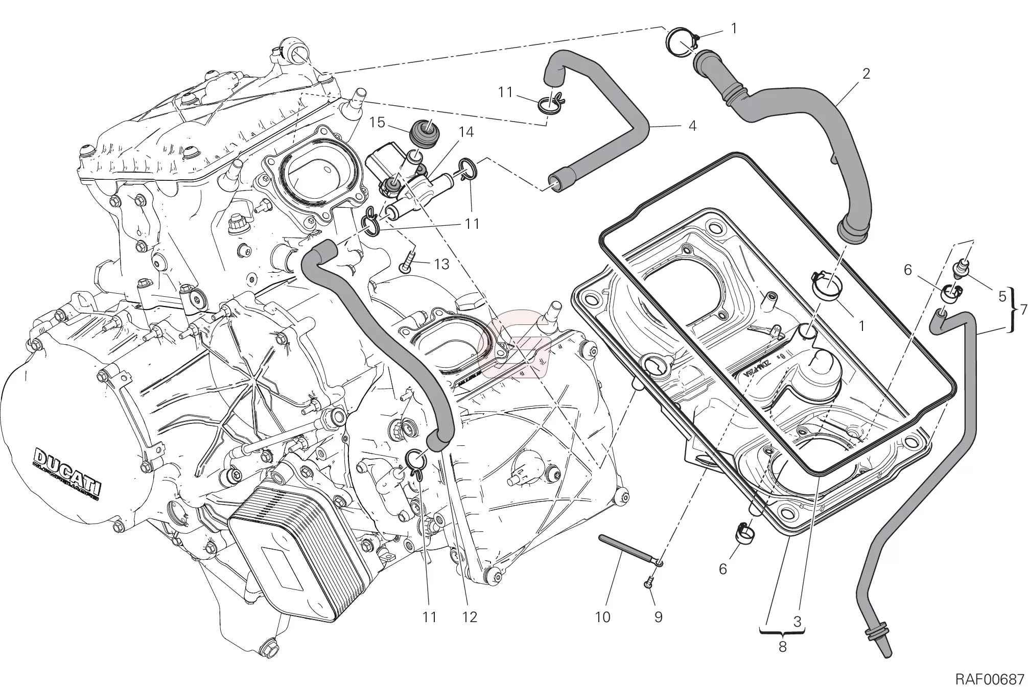 Luchtfilterkast Carter Ontluchting