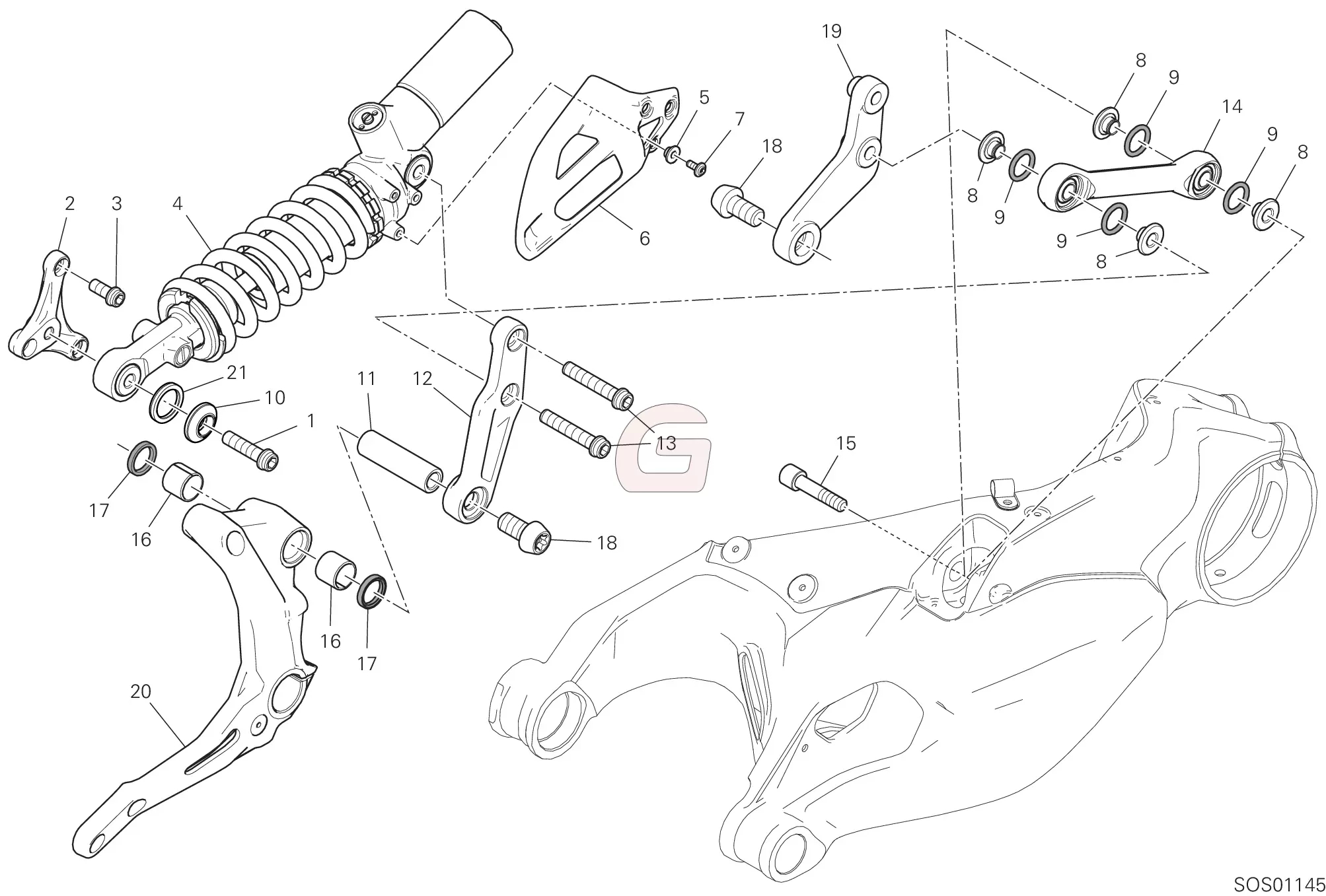 Achterschokbreker Achter