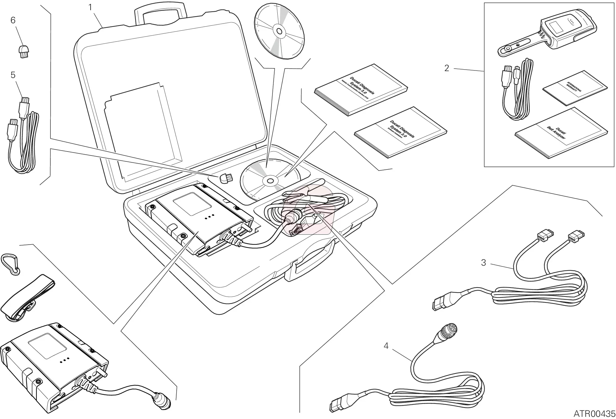 Ducati Diagnosis System
