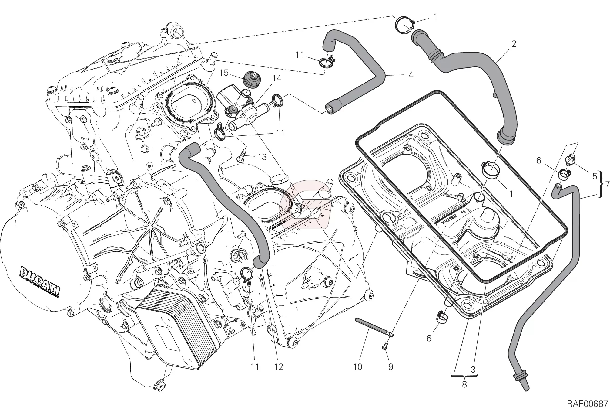 Luchtfilterkast Carter Ontluchting