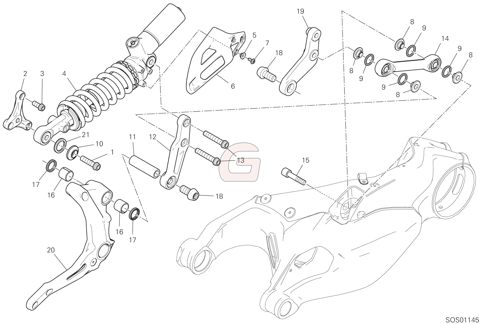 Achterschokbreker Achter