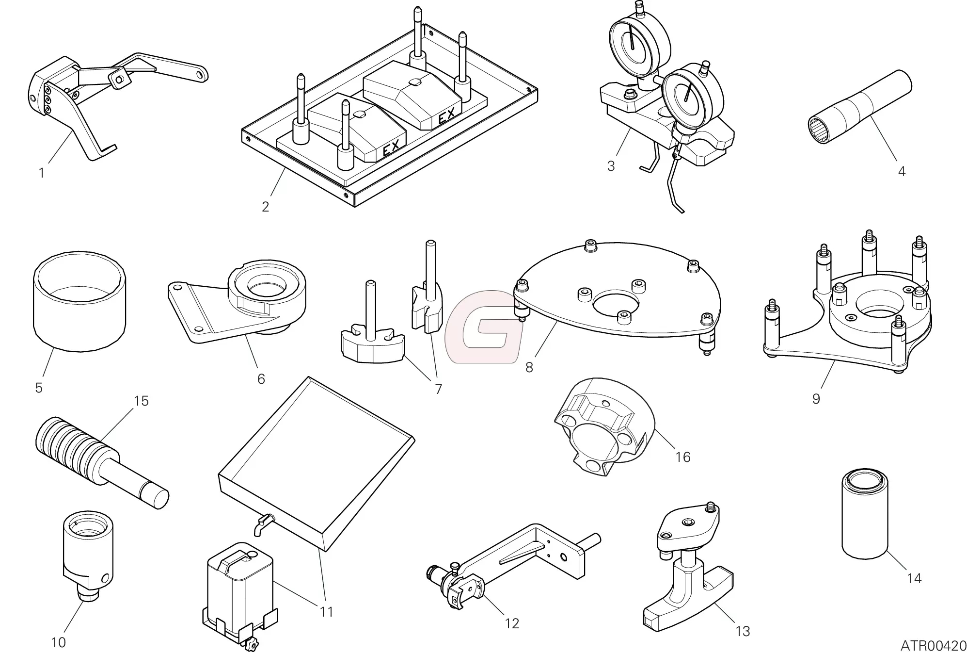 Werkplaats Gereedschap (motor)
