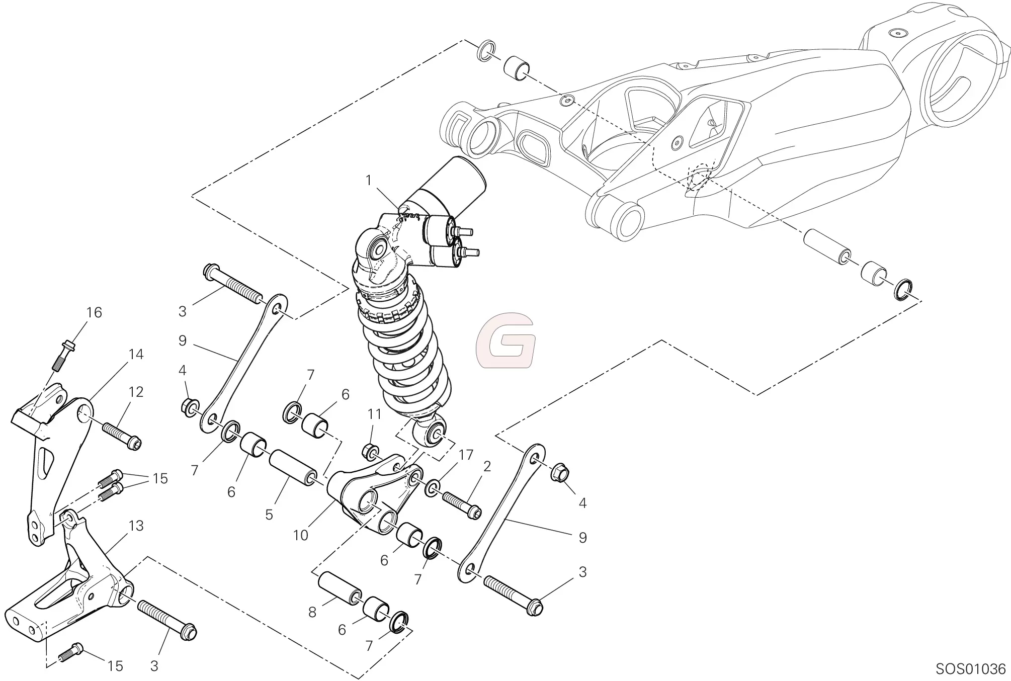 Achterschokbreker Achter