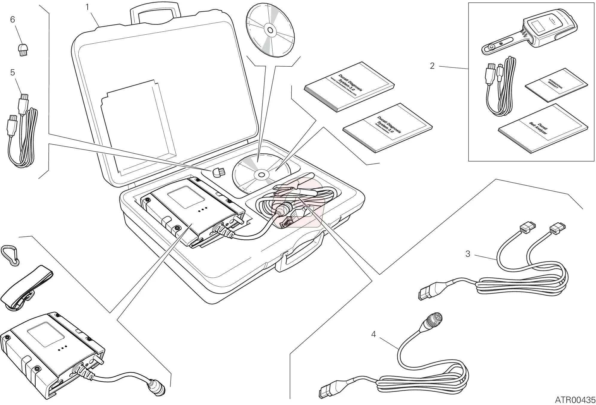 Ducati Diagnosis System