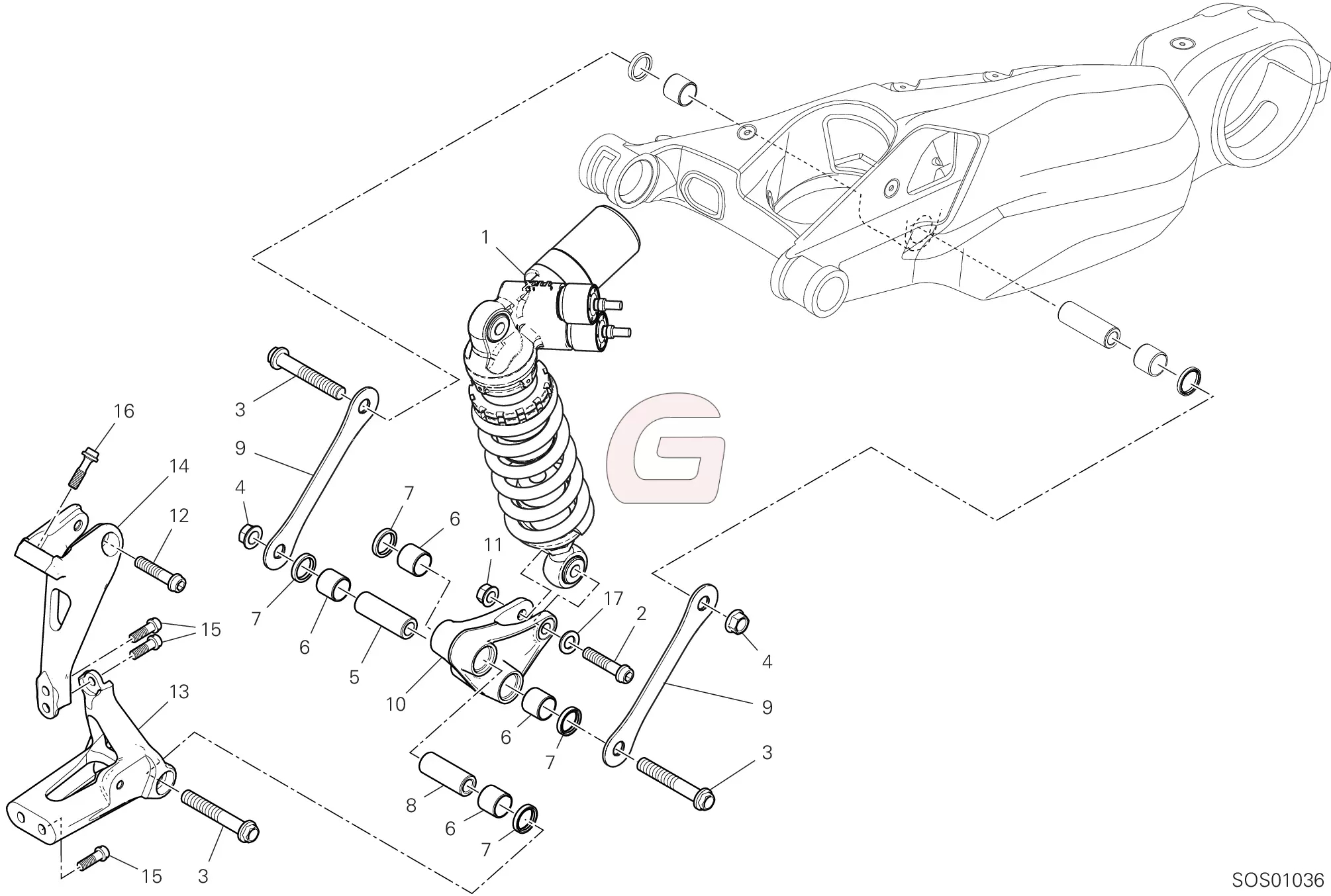 Achterschokbreker Achter