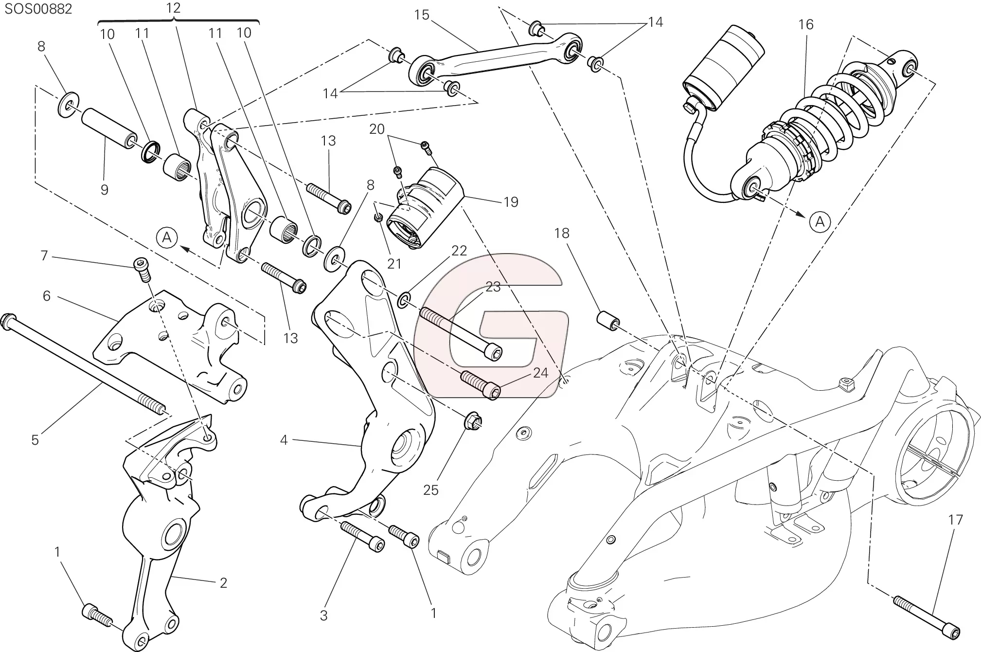 Achterschokbreker Achter