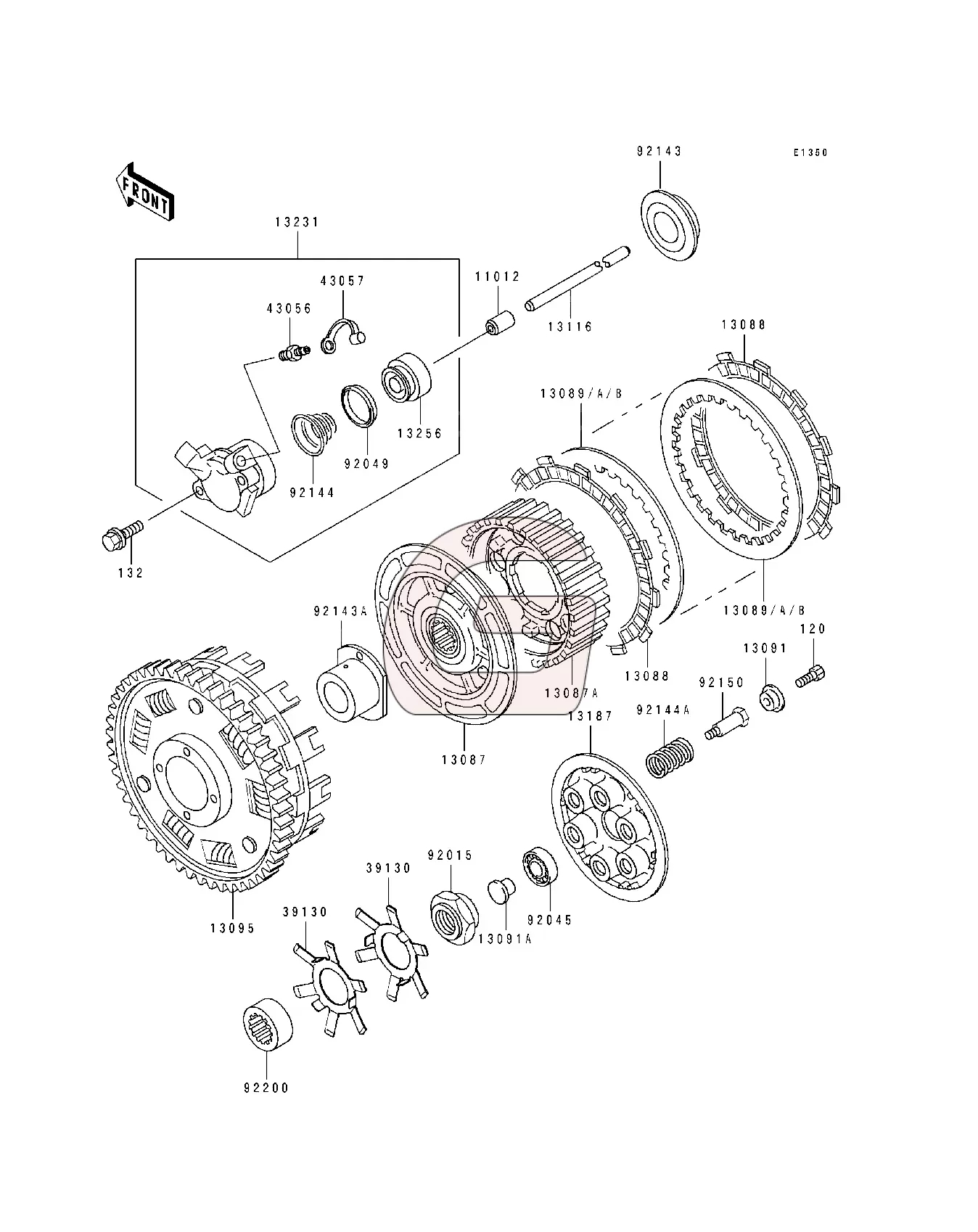 831 ページ Onderdelencatalogus Kawasaki ZXR 750 – Goedhart Motoren - Goedhart