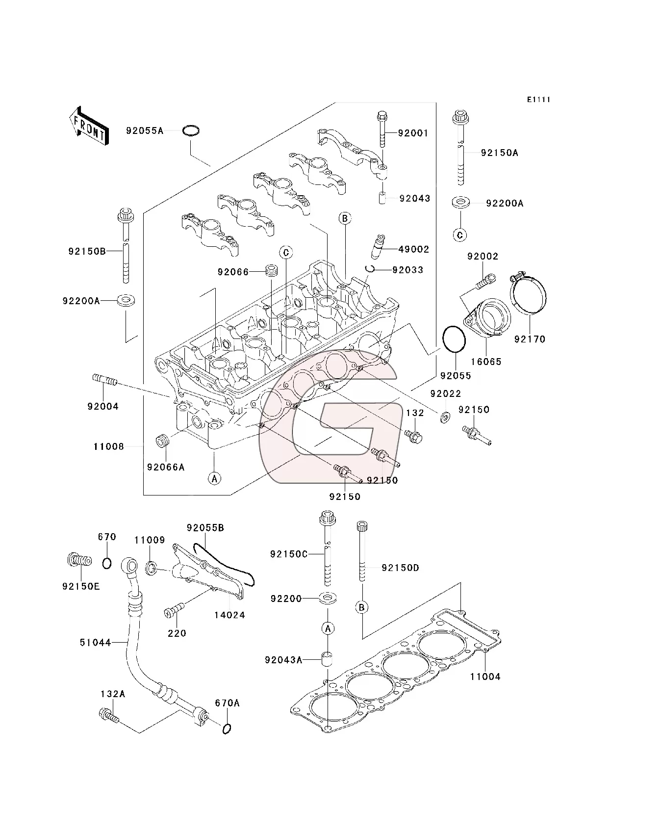 Parts catalog for Kawasaki ZXR 750 – GHMparts GHMparts