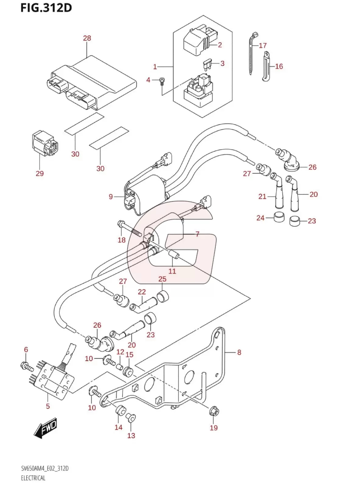 Parts catalog for Suzuki SV 650 – GHMparts GHMparts