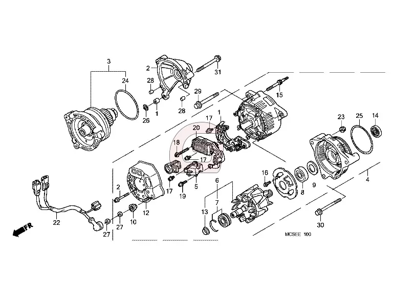 Pompe à Carburant Kemso Neuve Pour Honda ST1300 - 2003 à 2021, 12V, 5 Bar, Essence