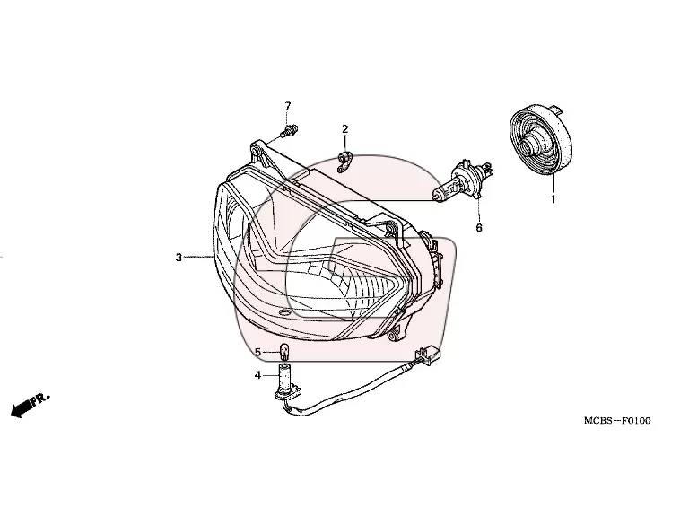 Ampoule De Thermostat De Pompe à Eau Pour Honda 650 XL V Transalp 2000-2007 - Neuf, Réf. 02.7822