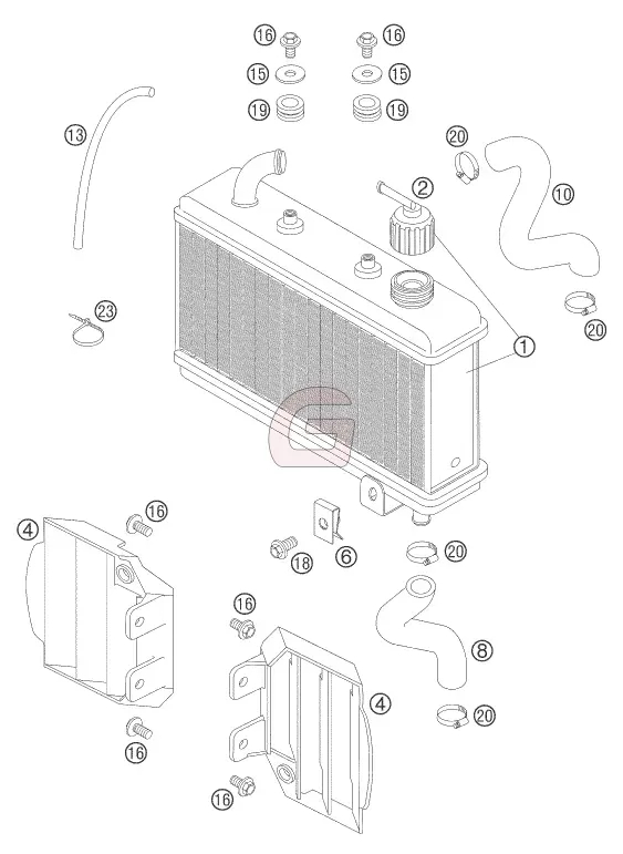 Onderdelencatalogus KTM 50 SX PRO Senior – Goedhart Motoren - Goedhart Motoren