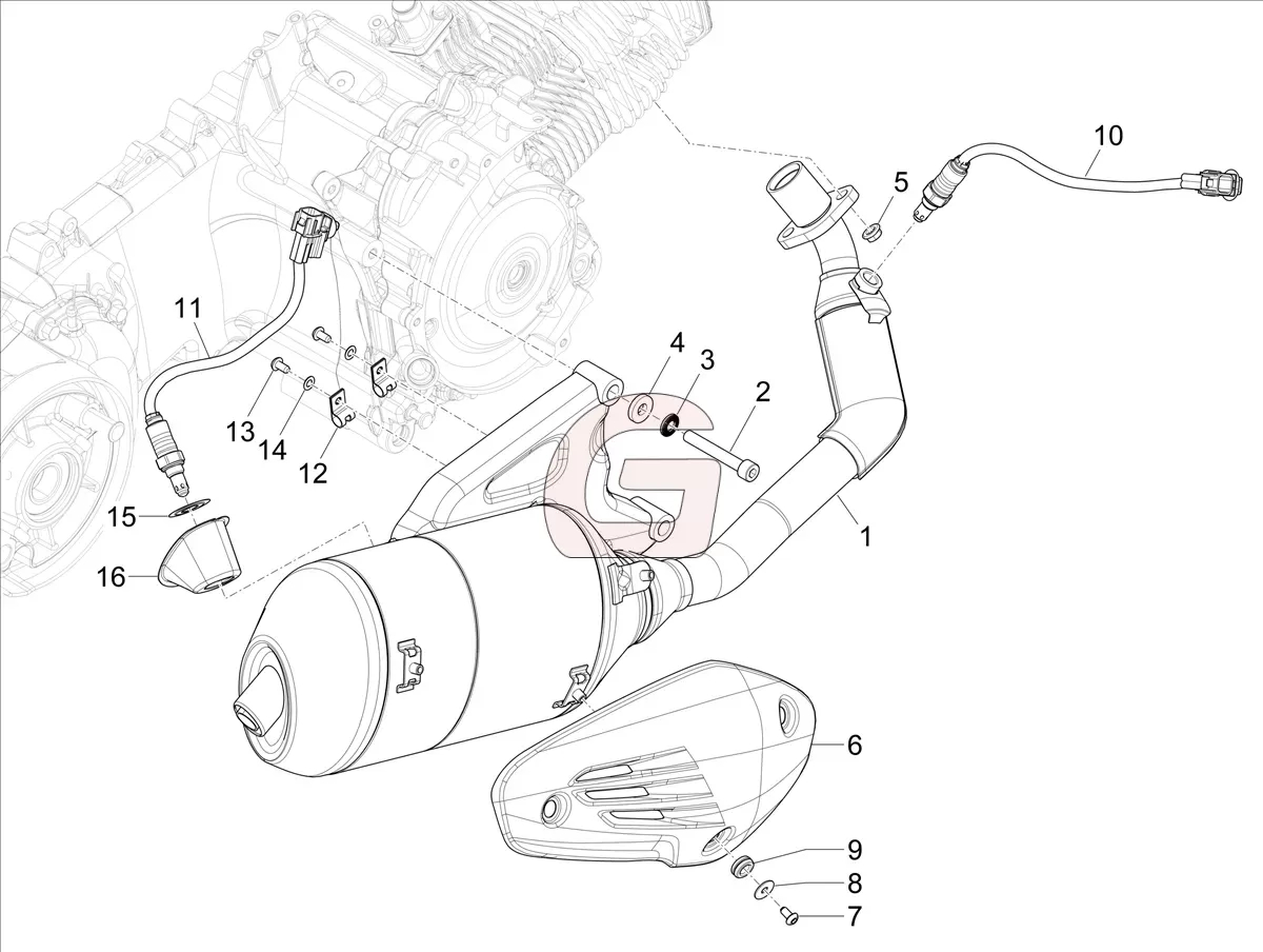 Parts catalog for Vespa Sprint 150 – GHMparts GHMparts